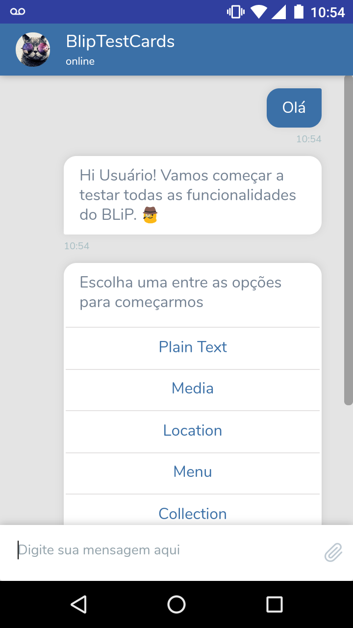 Customizando a interface do chat no Android